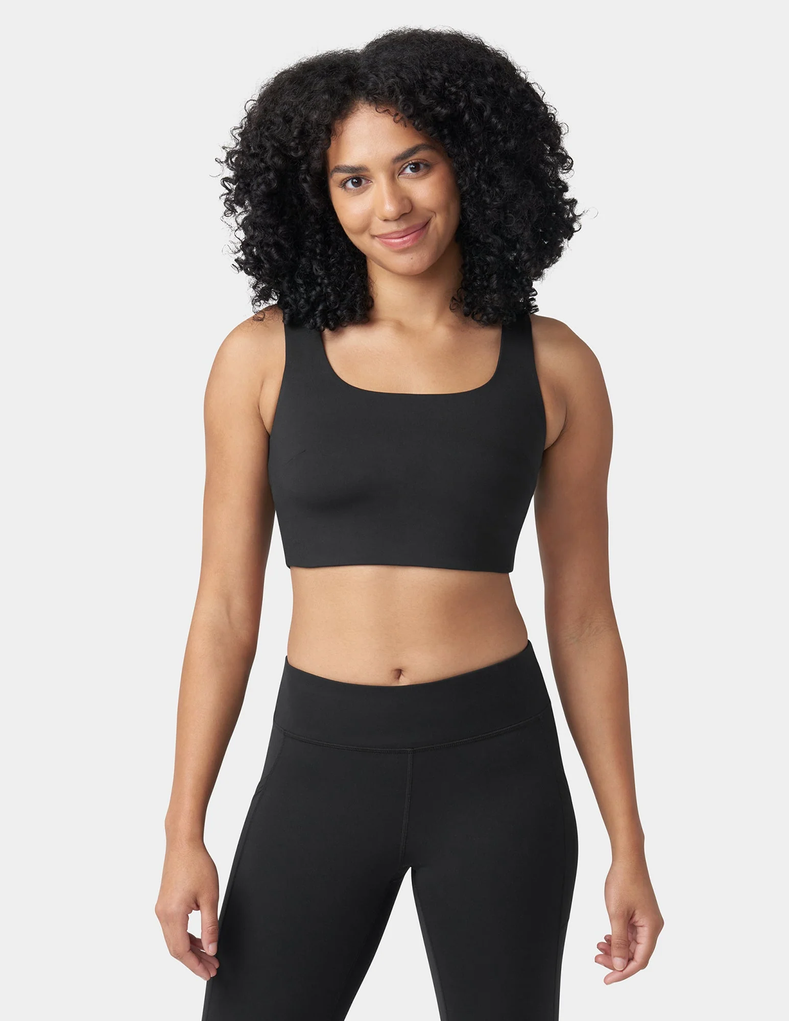 Cropped Full Back Tank Top