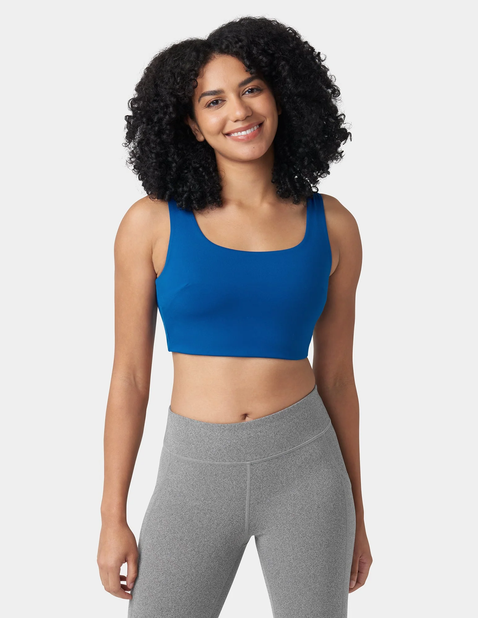 Cropped Full Back Tank Top