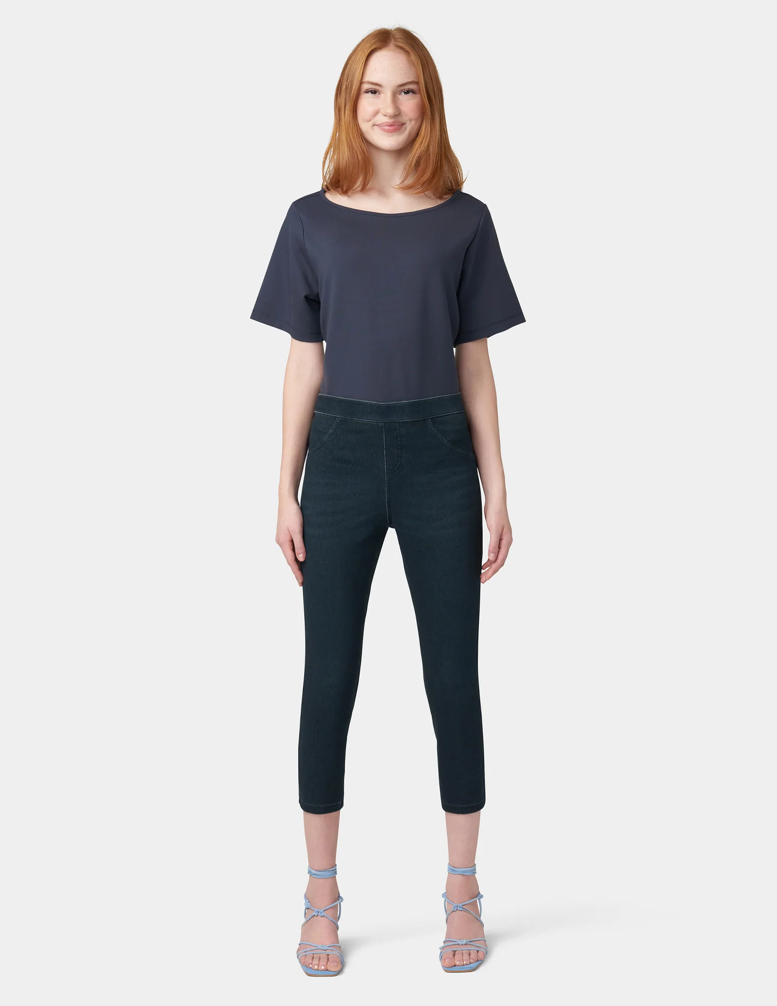 Denim Capri