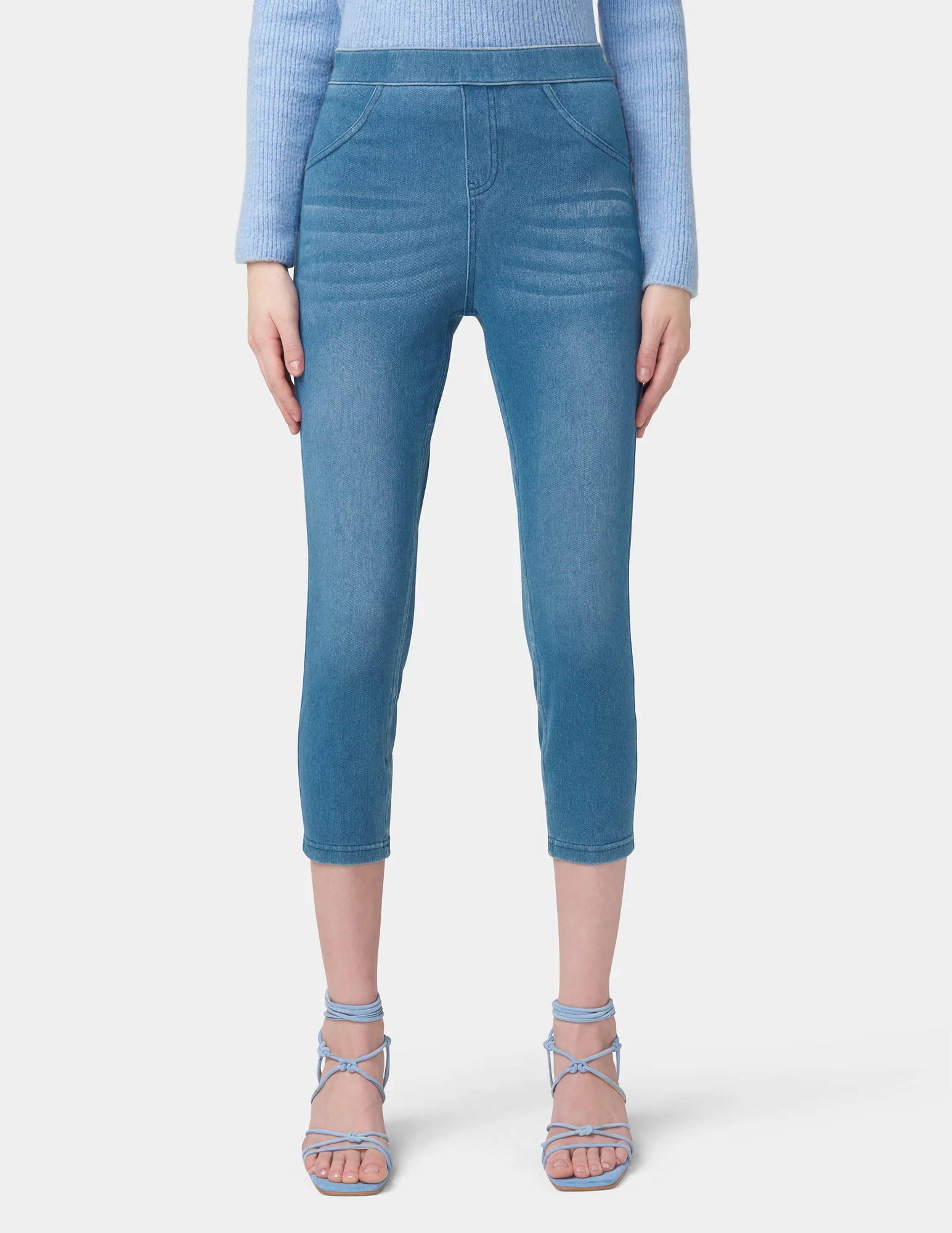Denim Capri