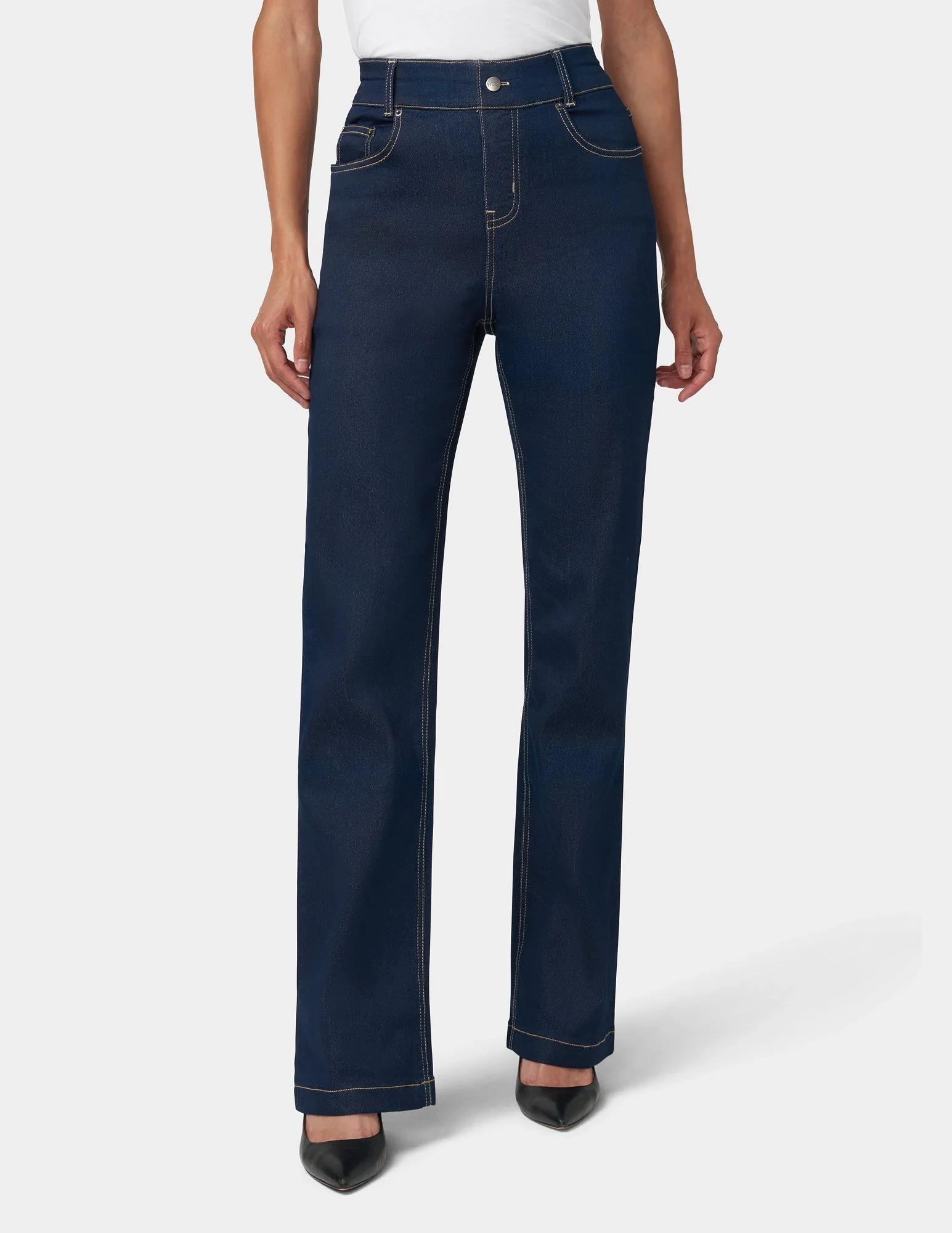 Hi-Rise Bootcut Denim