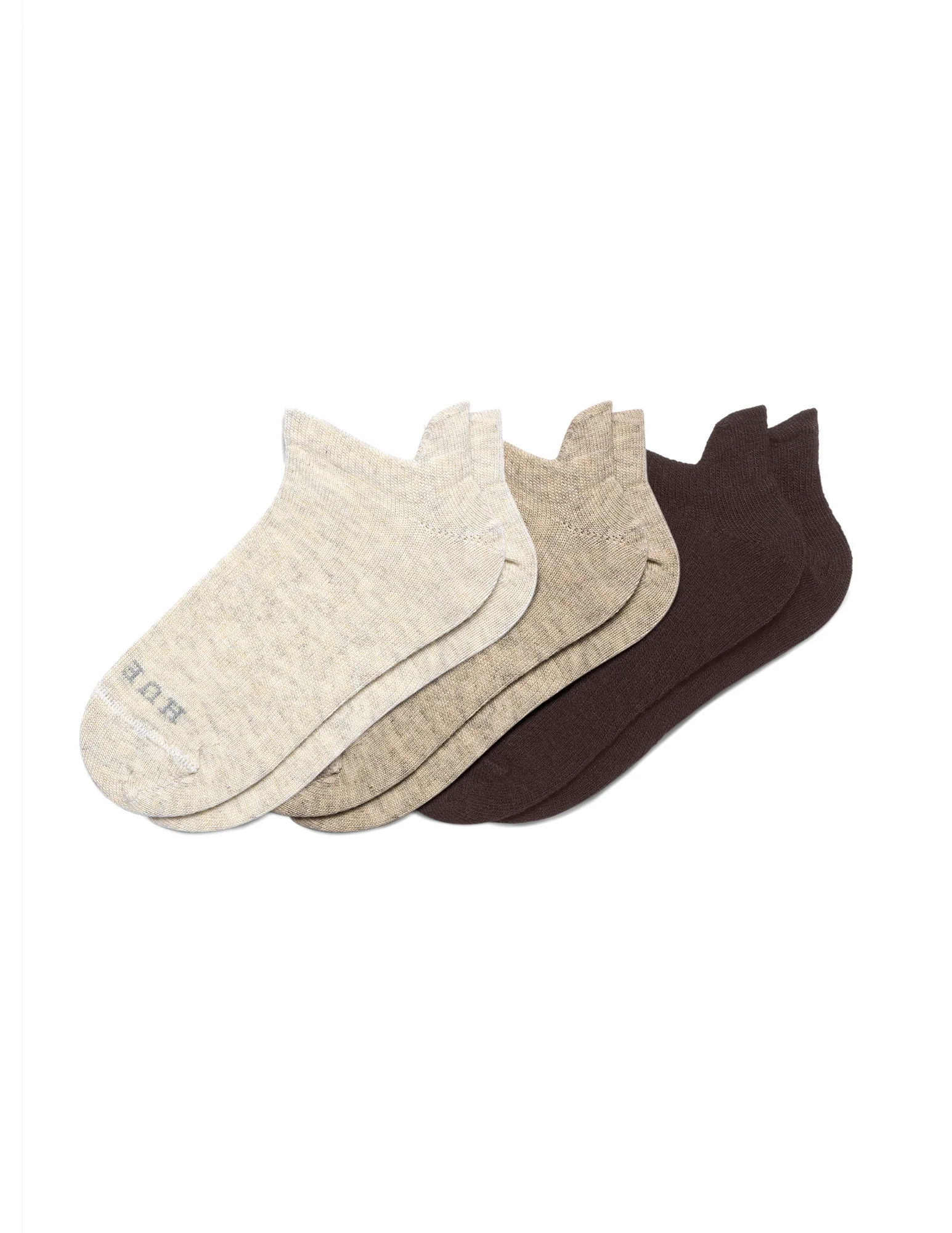 Wool Blend Tab Back 3 Pair Pack