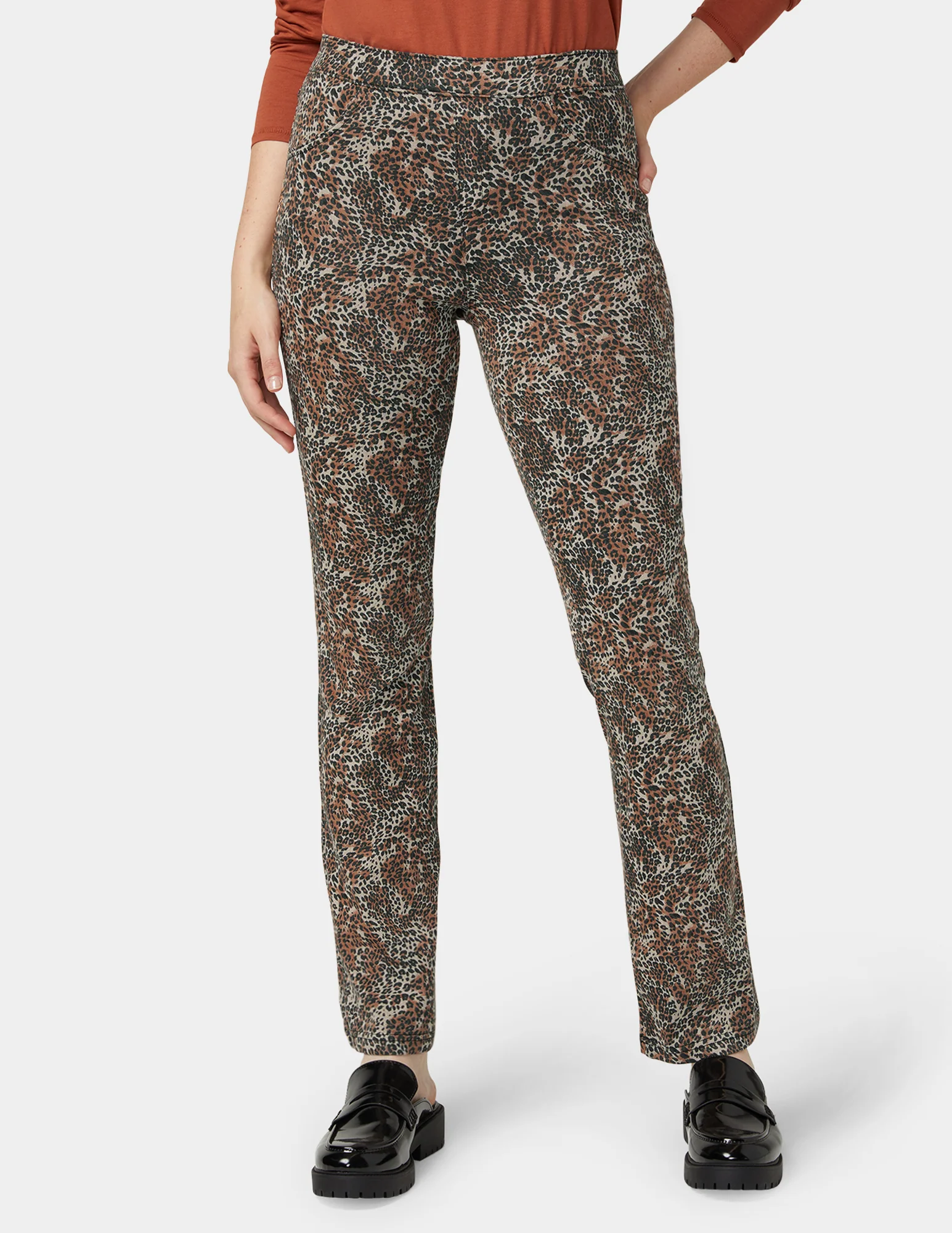 Leopard Denim Baby Bootcut