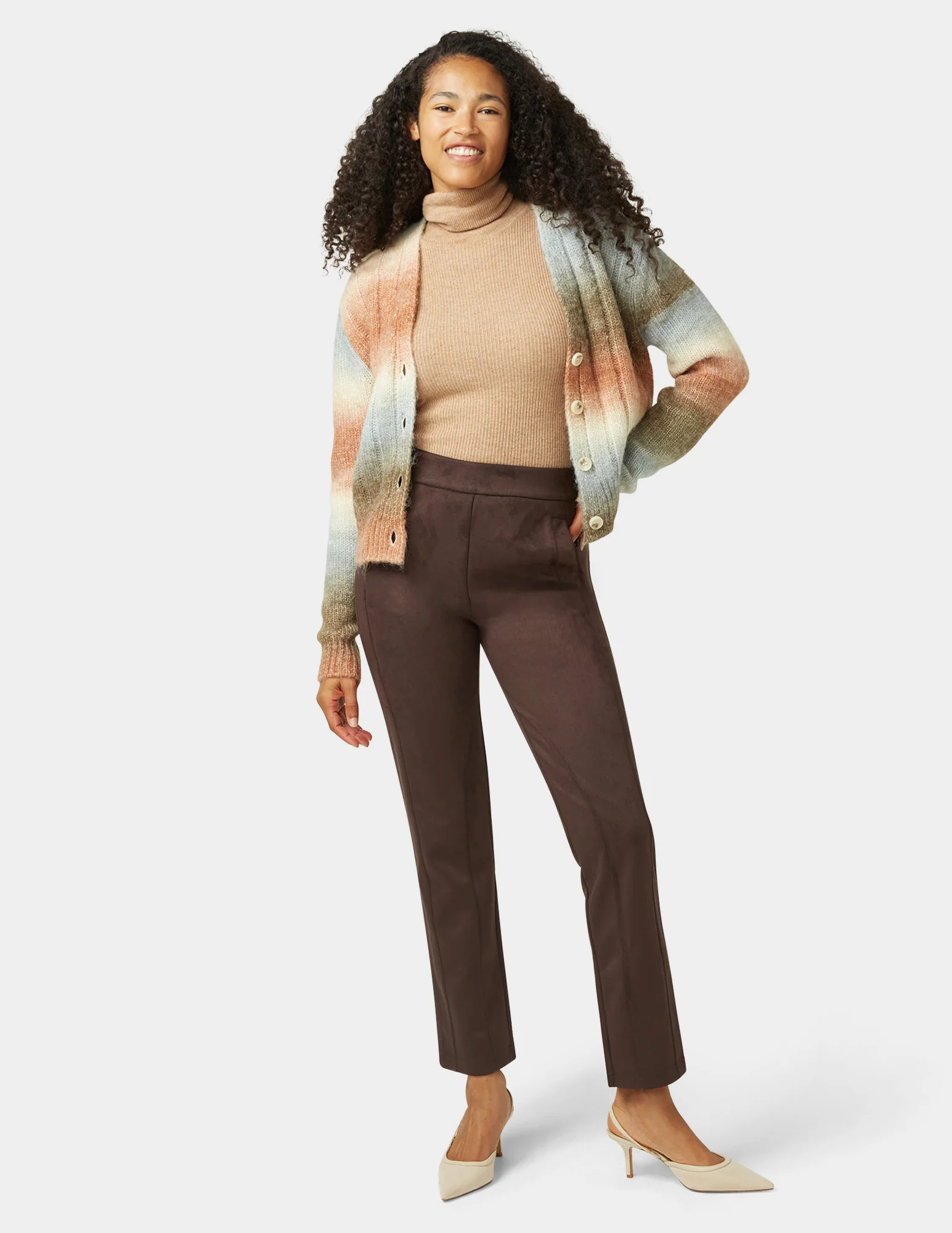 Ride or Die Suede Pull-On Pant