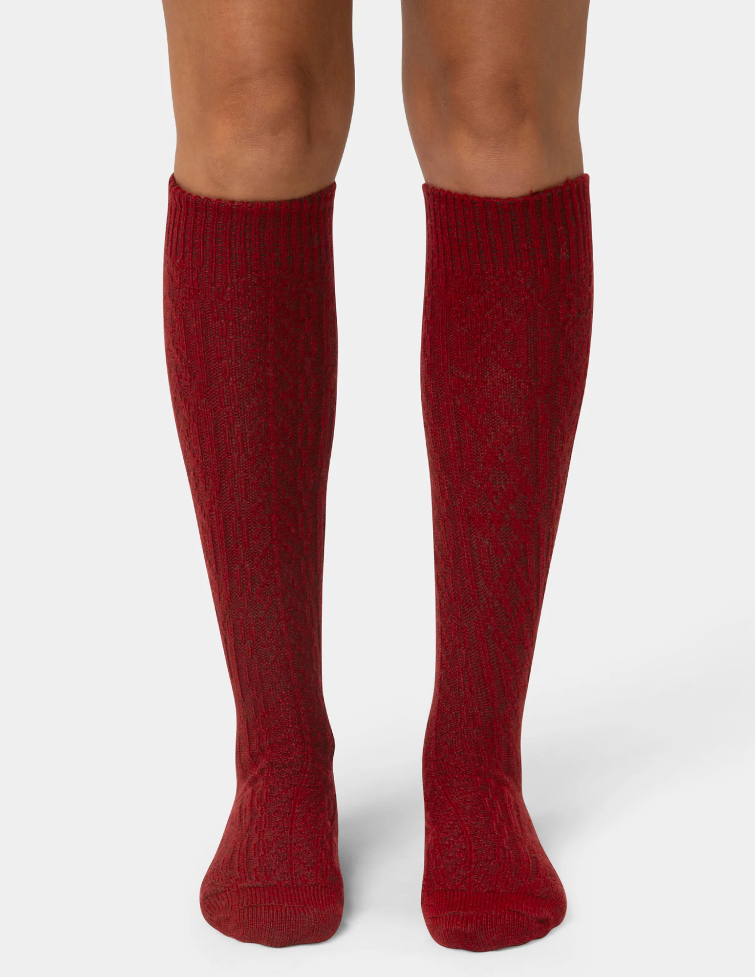 Cable Knee Sock