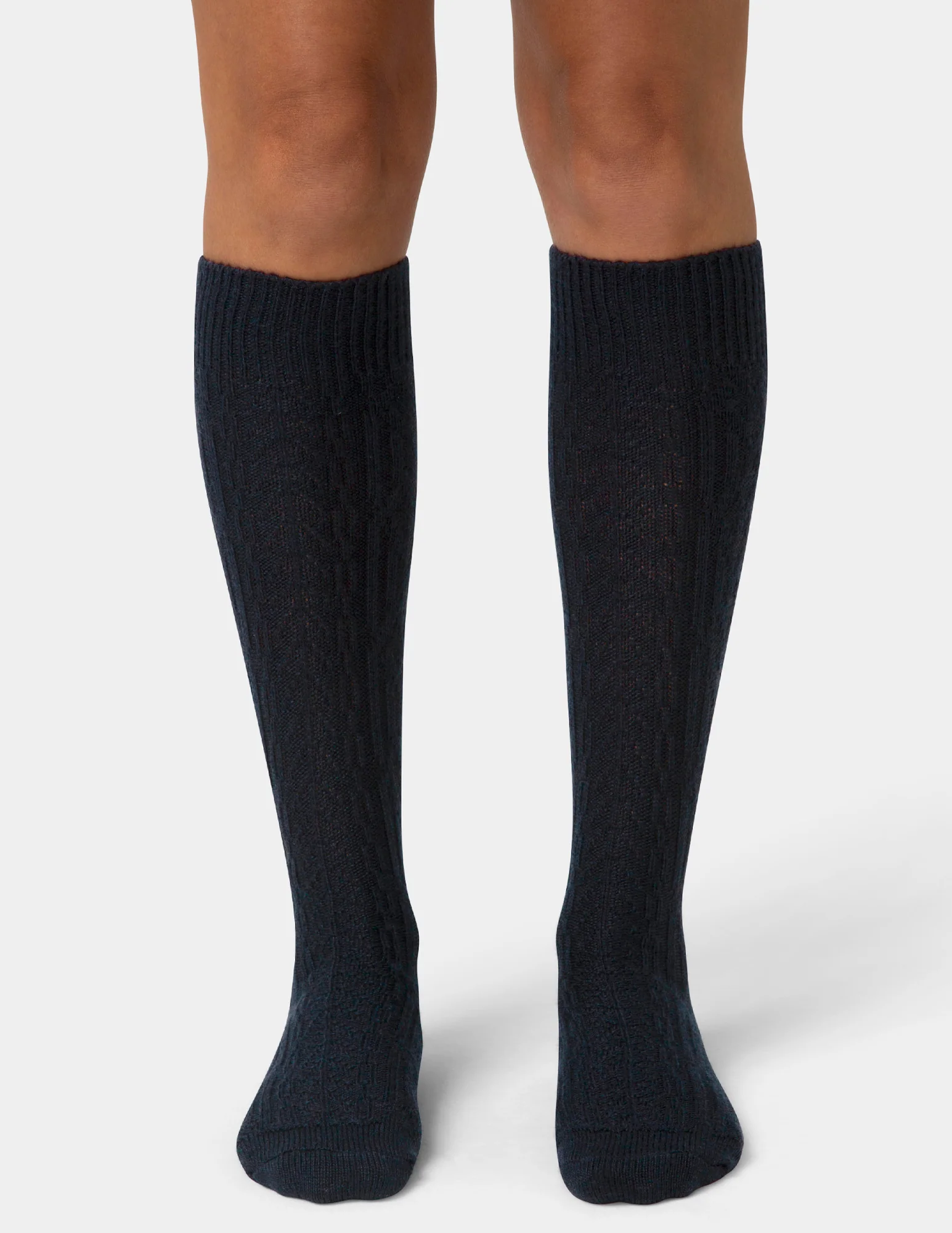Cable Knee Sock