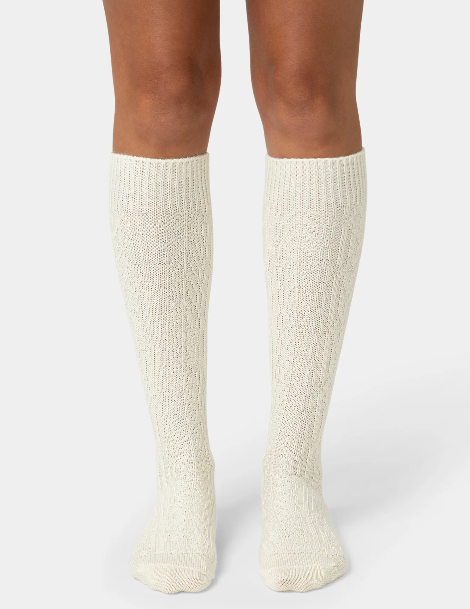 Cable Knee Sock