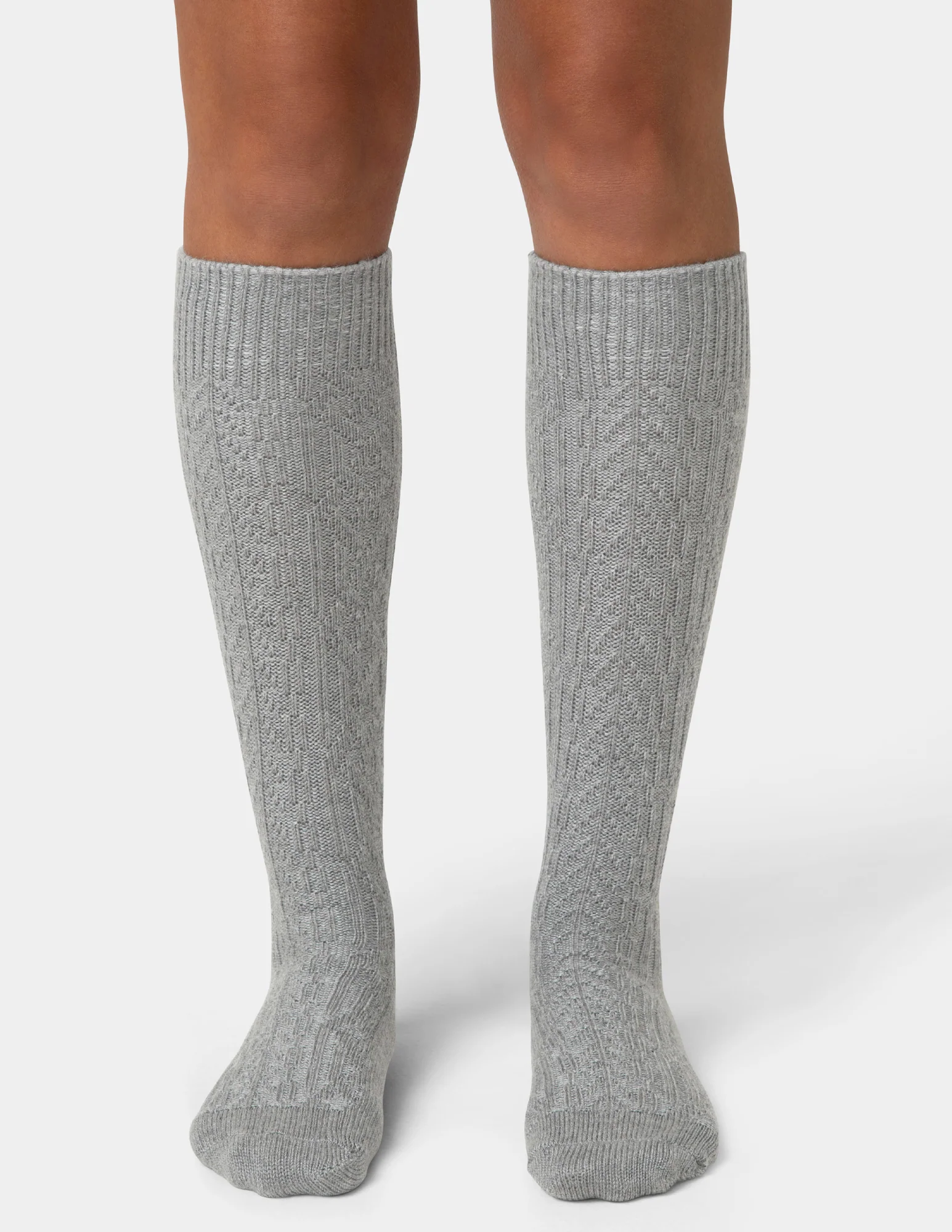 Cable Knee Sock