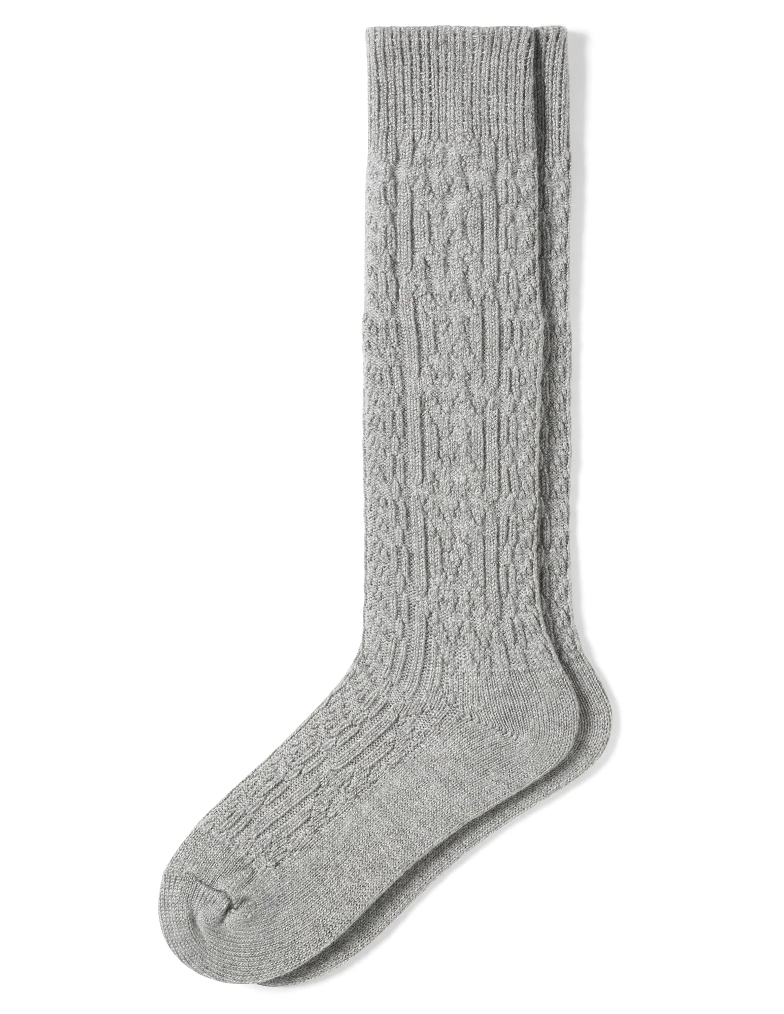 Cable Knee Sock