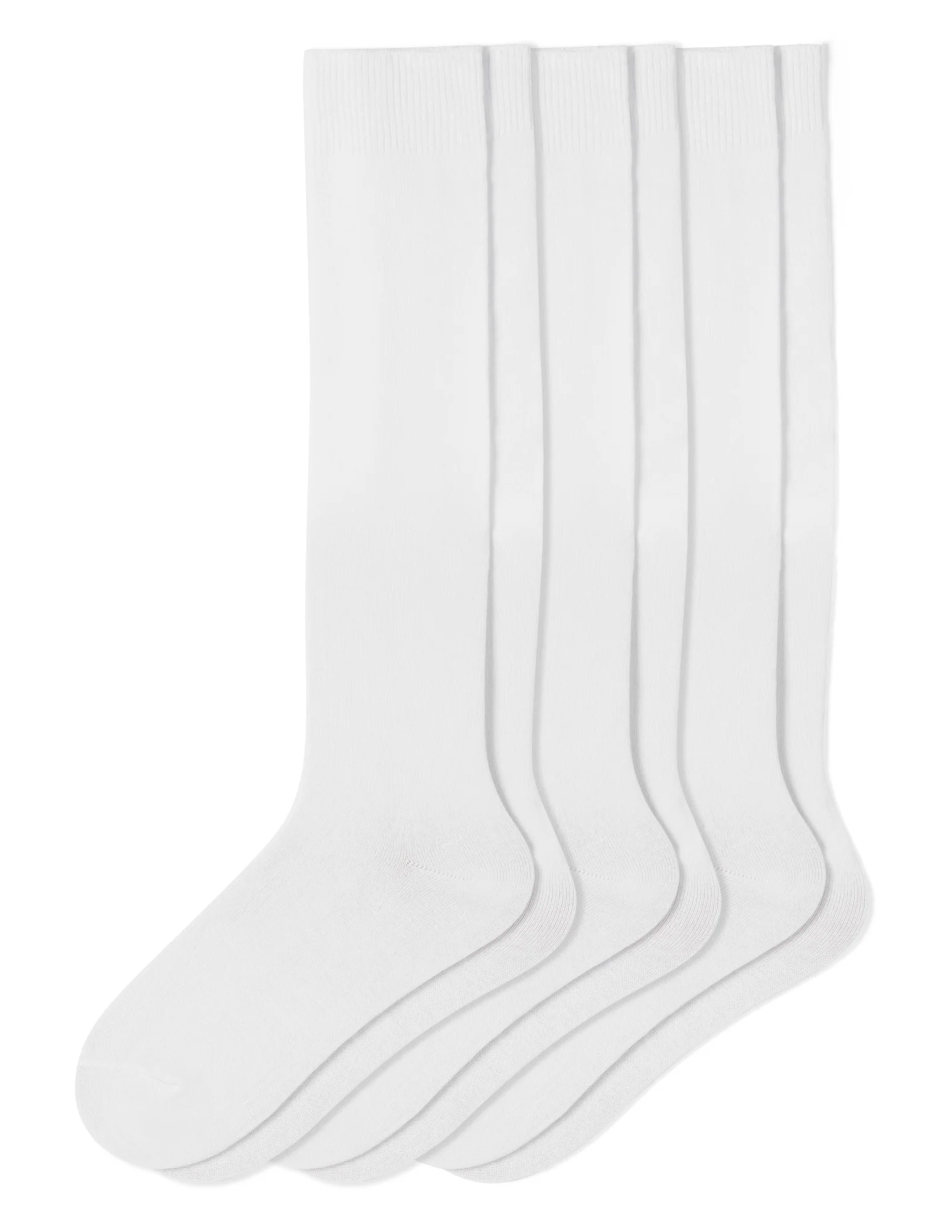 Flat Knit Knee Sock 3 Pair Pack